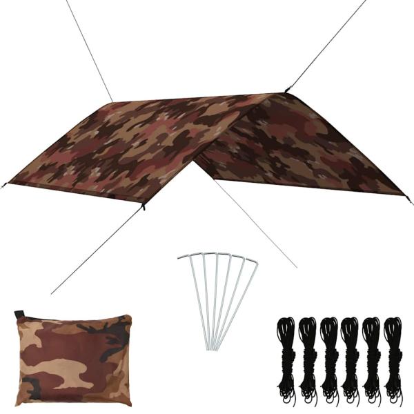 ARDEBO.de - Outdoor-Tarp 3x2 m Camouflage