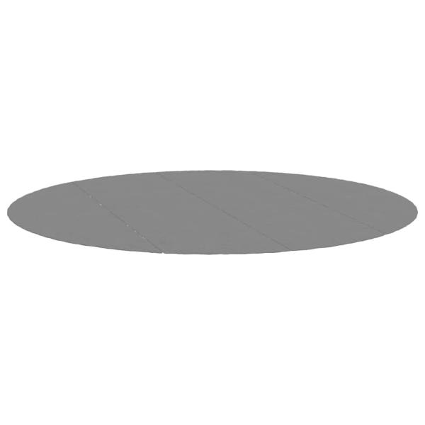 Pool-Bodentuch Hellgrau Ø428 cm Polyester Geotextil