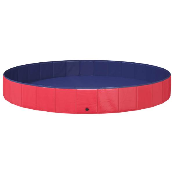 Kinder Schwimmbecken Ø300 x 38 cm Rund für Kind für Rot