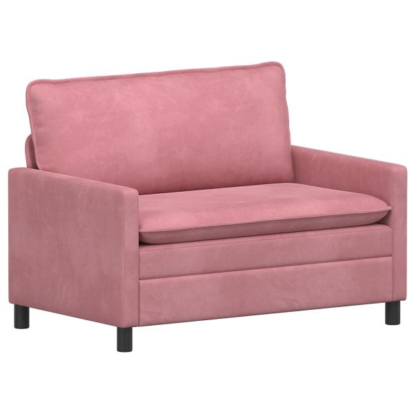 Sofa Set 2 stk. Rosa Samt