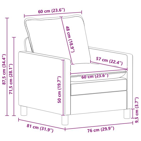 Sofa Set 2 Stk. Gelb Samt
