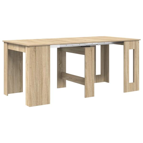 Esstisch 180 x 85 x 75 cm Holzwerkstoff Sonoma-Eiche