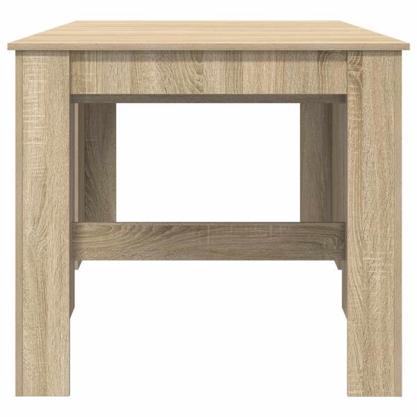 Esstisch 180 x 85 x 75 cm Holzwerkstoff Sonoma-Eiche