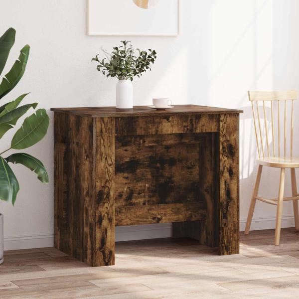 Esstisch 240 x 85 x 75 cm Holzwerkstoff Geräucherte Eiche