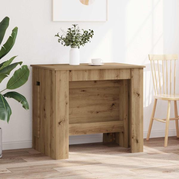 Esstisch 240 x 85 x 75 cm Holzwerkstoff Artisan-Eiche