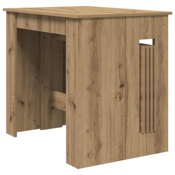 Esstisch 240 x 85 x 75 cm Holzwerkstoff Artisan-Eiche