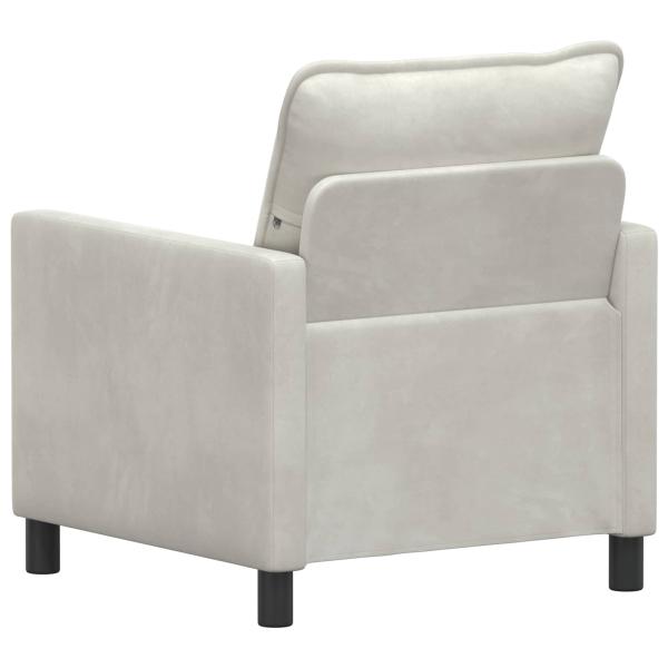 Sofa Creme 76 x 81 x 87,5 cm Samt