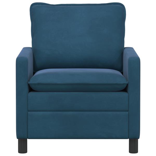 Sofa Blau 76 x 81 x 87,5 cm Samt