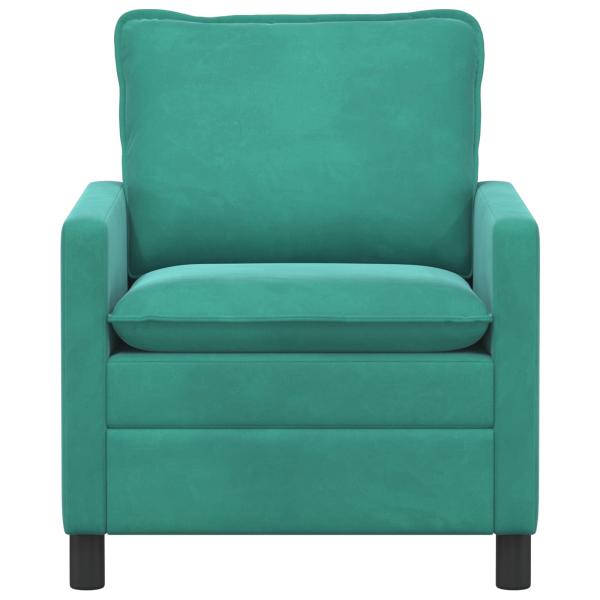 Sofa Türkis 76 x 81 x 87,5 cm Samt