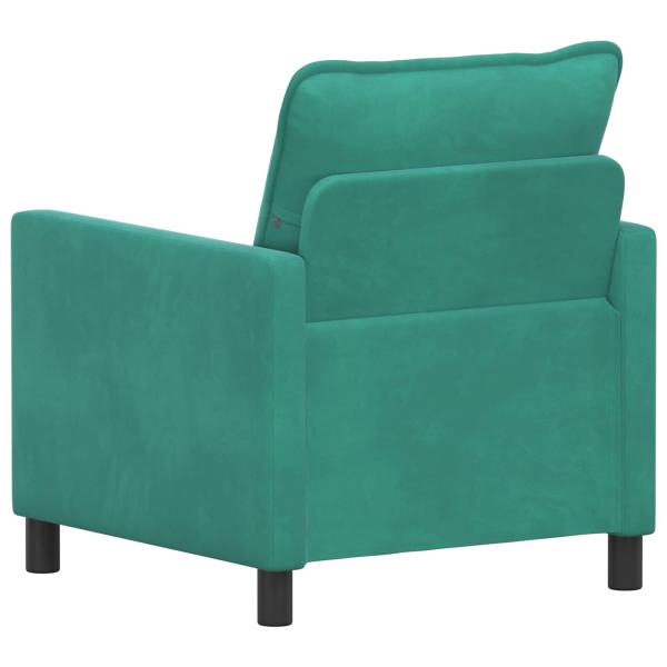 Sofa Türkis 76 x 81 x 87,5 cm Samt