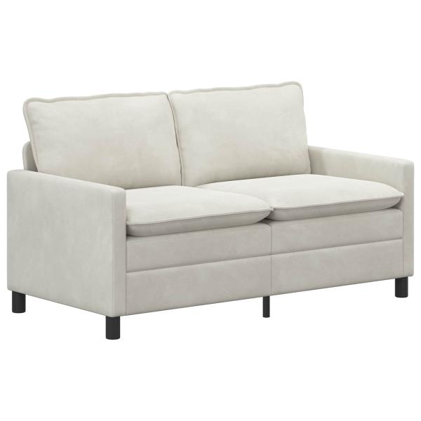 Sofa Creme 156 x 81 x 87,5 cm Samt