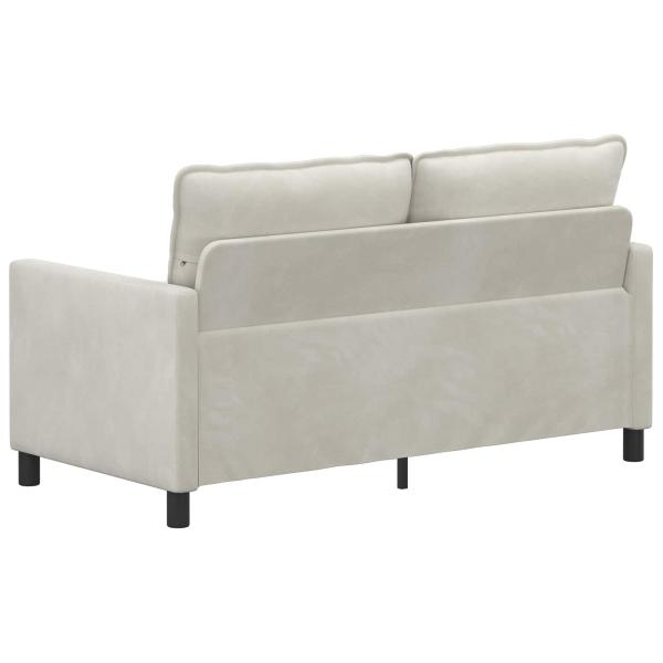 Sofa Creme 156 x 81 x 87,5 cm Samt