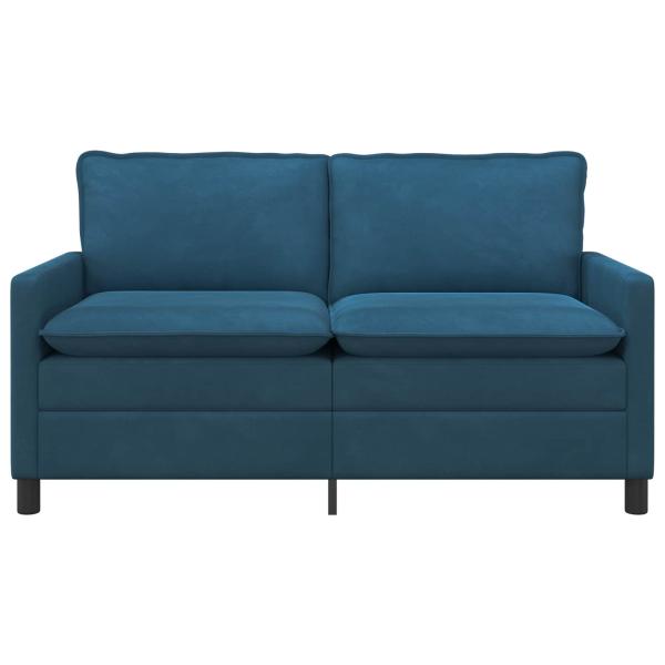 Sofa Blau 156 x 81 x 87,5 cm Samt