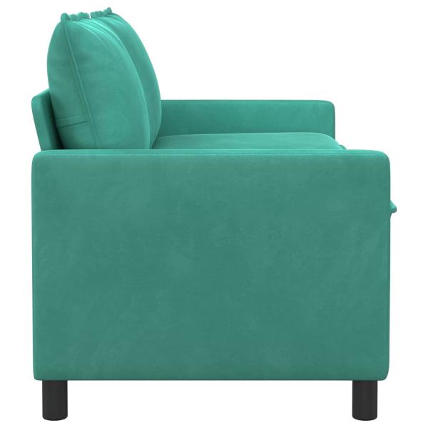 Sofa Türkis 156 x 81 x 87,5 cm Samt