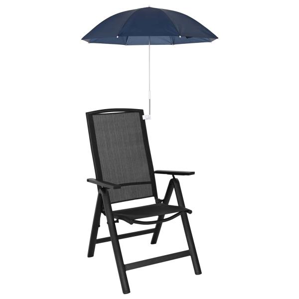 Sonnenschirm mit Klemme Ø 105 x 86 cm 170T Polyester 2 stk.