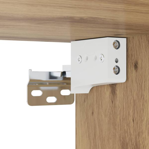 Wandmontierter TV-Schrank Wandhalterung Artisan-Eiche