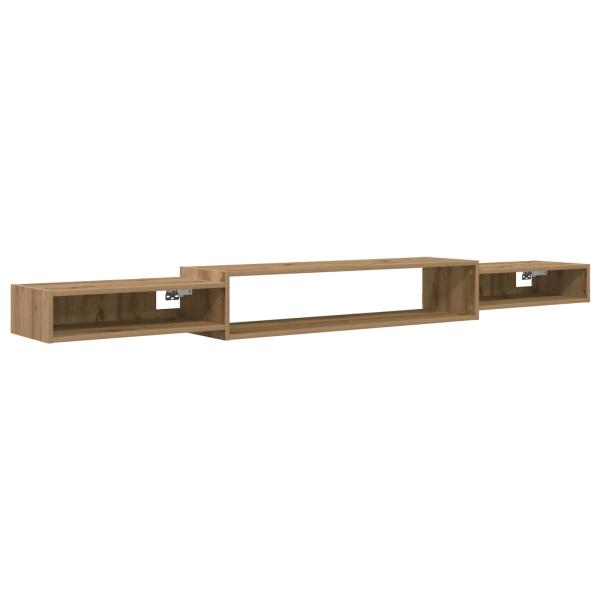 Wandmontierter TV-Schrank Wandhalterung Artisan-Eiche