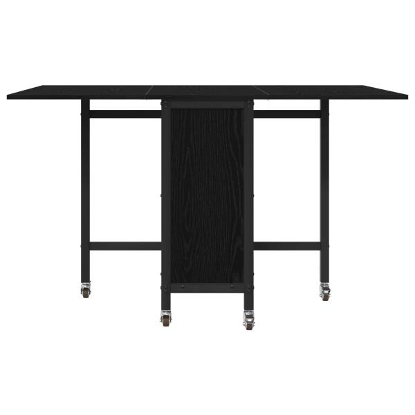 Faltbarer Esstisch mit Rollen 130 x 80 x 76,5 cm Holzwerkstoff