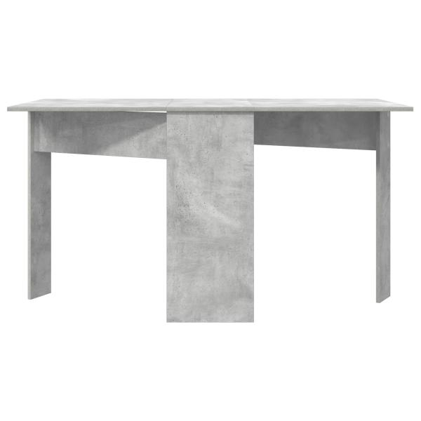 Esstisch 138 x 70 x 73,5 cm Holzwerkstoff Betongrau