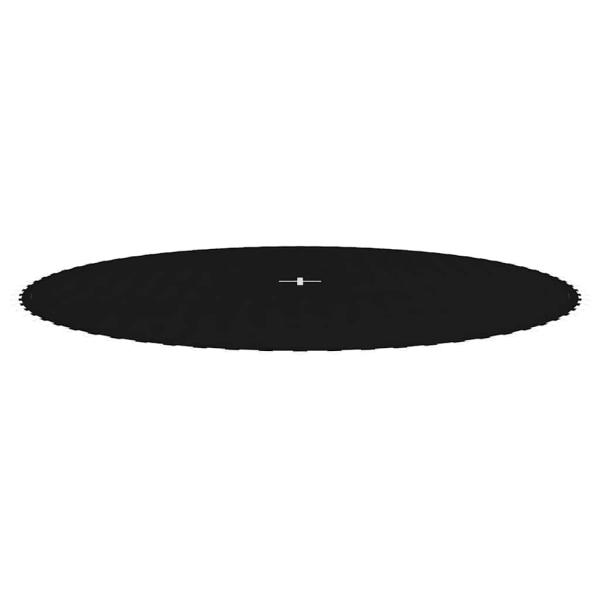 Sprungtuch Schwarz für 3,96 m Runde Trampoline