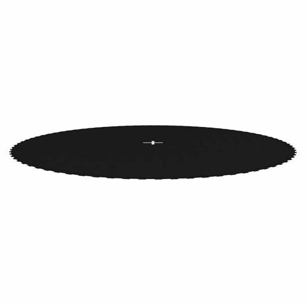 Sprungtuch Schwarz für 4,27 m Runde Trampoline