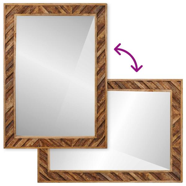 Badezimmerschrank-Set mit Schubladen 3 pcs Massivholz Mango