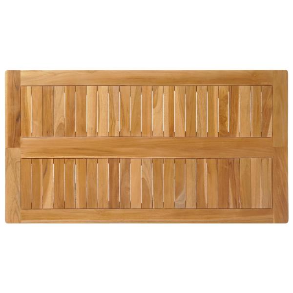 Bartisch Natur 110 x 60 x 105 cm Massiv-Teak