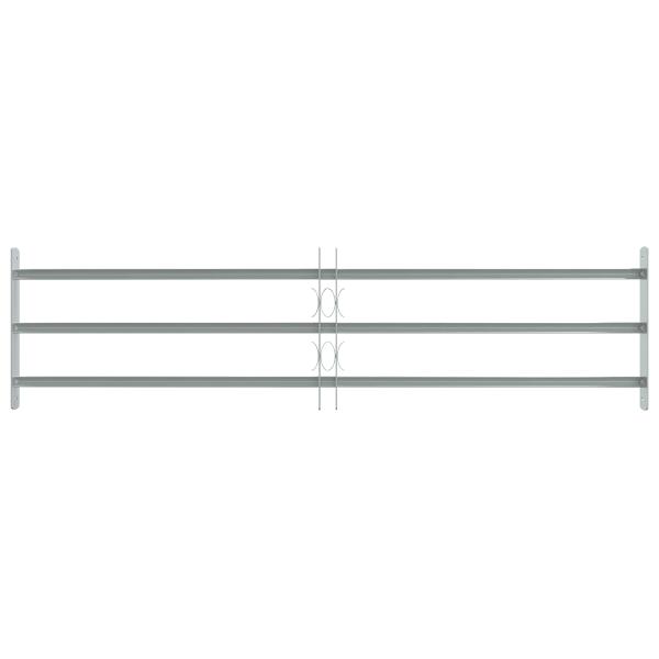 Sicherheitsgitter für Fenster mit 3 Querstangen 3 stk.