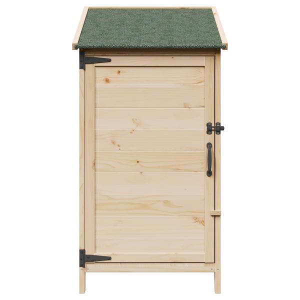Gartenschuppen Natur 59 x 56 x 113,5 cm Massivholz aus Fichte