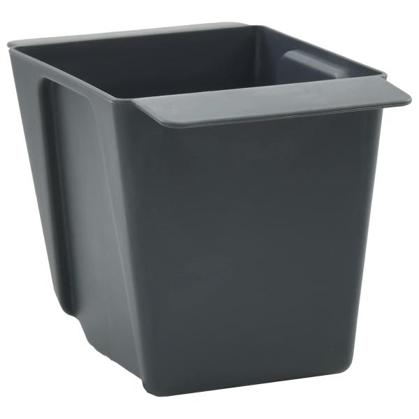Blumenboxen für Euro-Paletten 24 stk. Grau 13,5 x 9 x 9,5 cm