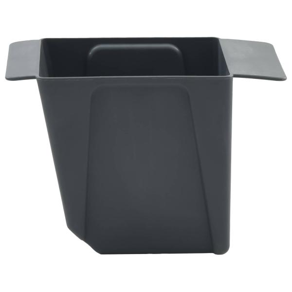 Blumenboxen für Euro-Paletten 24 stk. Grau 13,5 x 9 x 9,5 cm