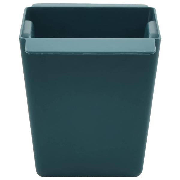 Blumenboxen für Euro-Paletten 24 stk. Grün 13,5 x 9 x 9,5 cm