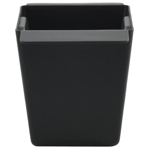 Blumenboxen für Euro-Paletten 24 stk. Schwarz 13,5 x 9 x 9,5 cm