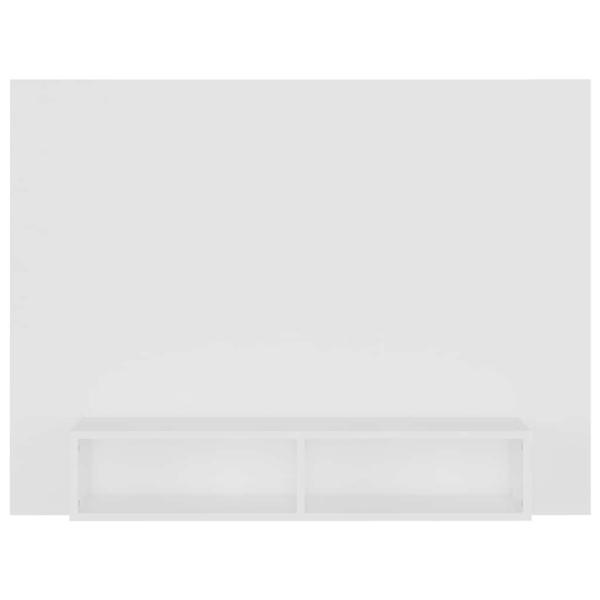 TV-Wandschrank Weiß 120x23,5x90 cm Holzwerkstoff
