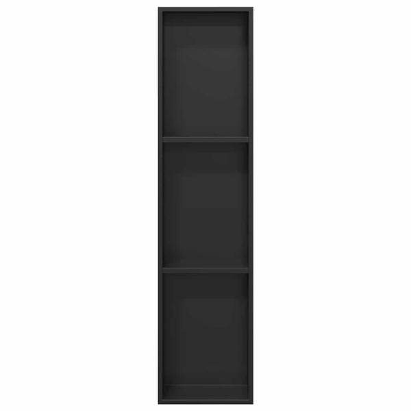 Duschnische Schwarz 90 x 20 x 9,5 cm Edelstahl