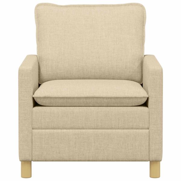 Sofa Creme 76 x 81 x 87,5 cm Stoff