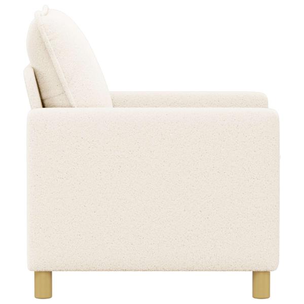 Sofa Creme 76 x 81 x 87,5 cm Stoff