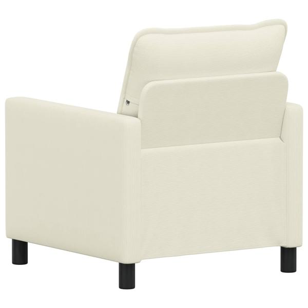 Sofa Creme 76 x 81 x 87,5 cm Stoff