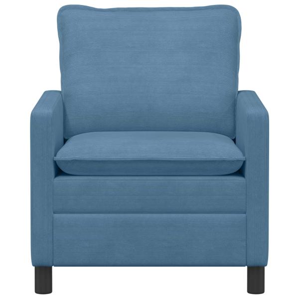 Sofa Blau 76 x 81 x 87,5 cm Stoff