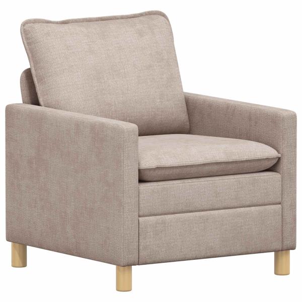 Sofa Beige 76 x 81 x 87,5 cm Polyester