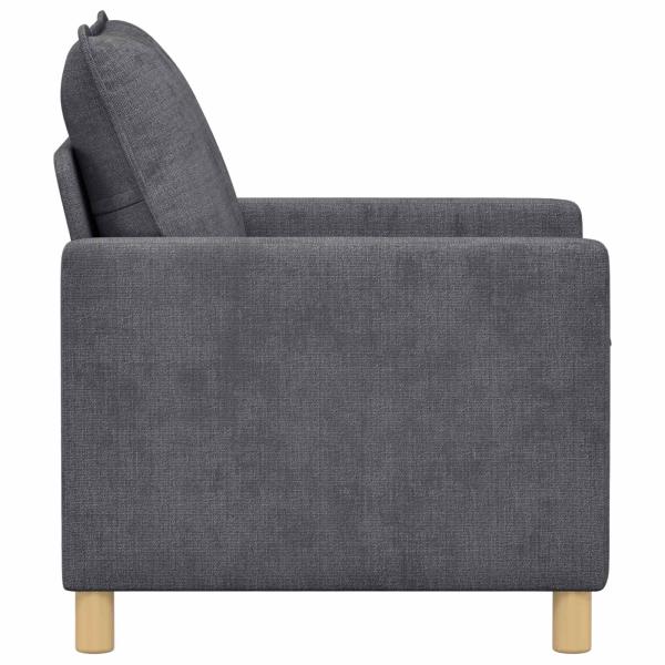 Sofa Dunkelgrau 76 x 81 x 87,5 cm Polyester