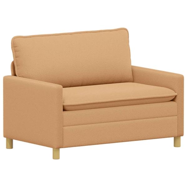 Sofa Beige 126 x 81 x 87,5 cm Stoff
