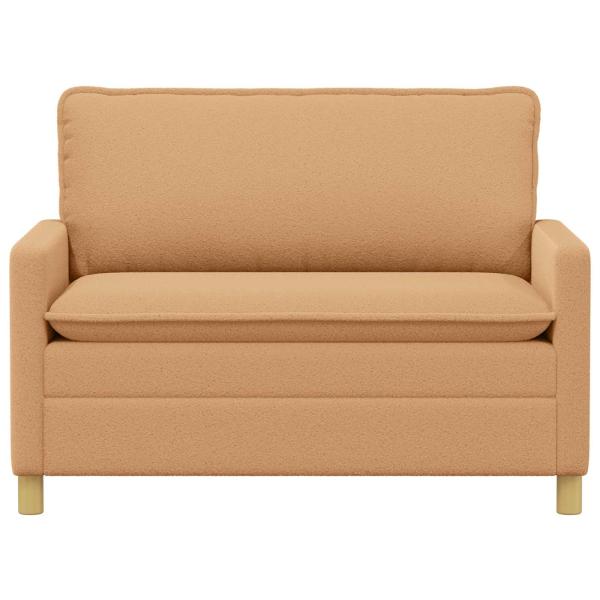 Sofa Beige 126 x 81 x 87,5 cm Stoff
