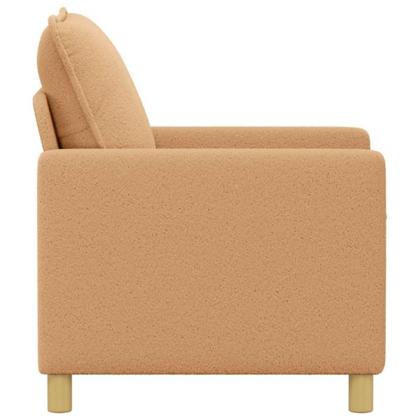 Sofa Beige 126 x 81 x 87,5 cm Stoff