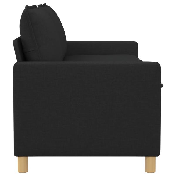 Sofa 2-Sitzer Schwarz 156 x 81 x 87,5 cm Stoff