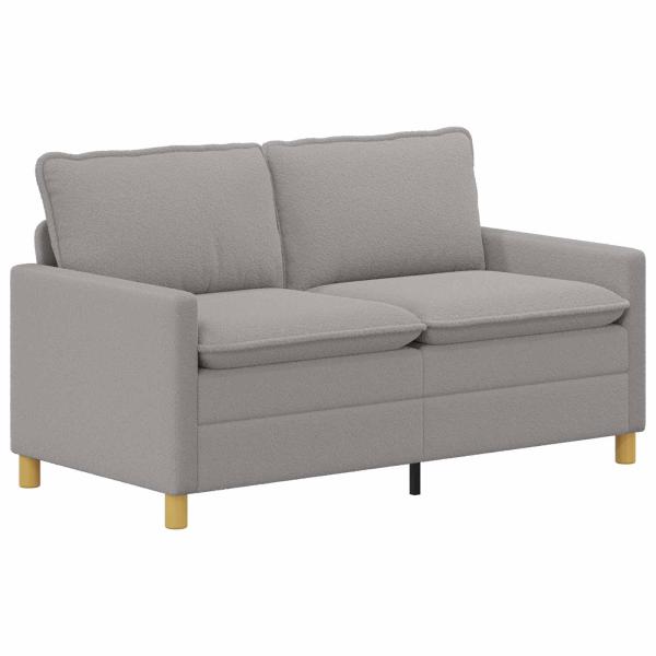 Sofa Hellgrau 156 x 81 x 87,5 cm Stoff