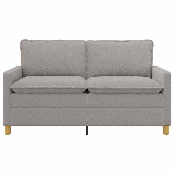 Sofa Hellgrau 156 x 81 x 87,5 cm Stoff