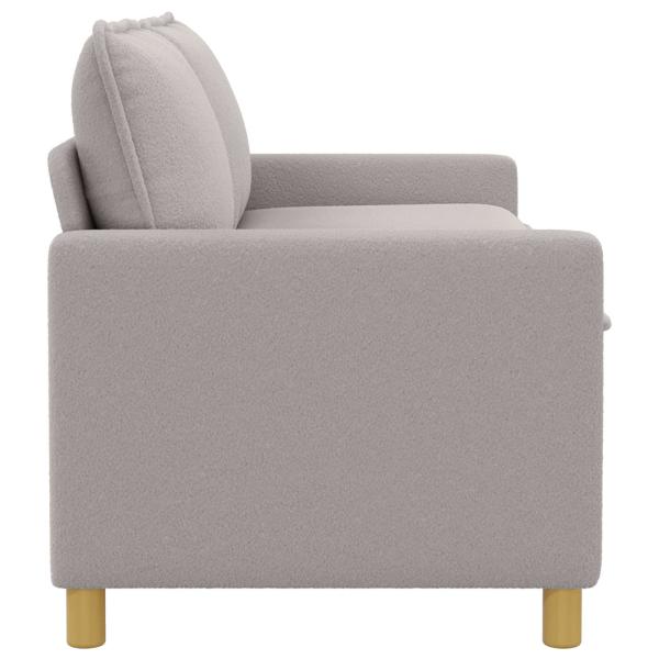 Sofa Hellgrau 156 x 81 x 87,5 cm Stoff
