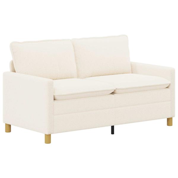 Sofa Creme 156 x 81 x 87,5 cm Stoff