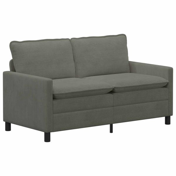 Sofa Hellgrau 156 x 81 x 87,5 cm Stoff